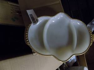 lot 5601 image: Vintage Glassare Bowl & Tray