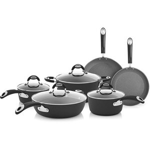 lot 4622 image: Bialetti Impact Textured Nonstick Surface Cookware Set