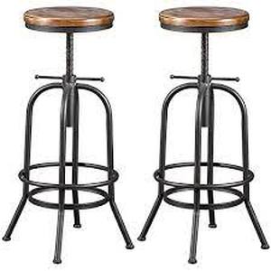 lot 4619 image: BOKKOLIK Industrial Bar Stools