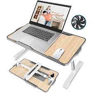 lot 4650 image: JZBRAIN Notebook Desk &amp Cooling Pad&nbsp SEE DESCRIPTION