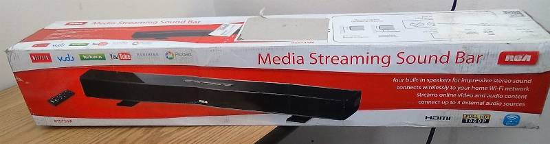 lot 3026 image: RCA  Streaming Soundbar