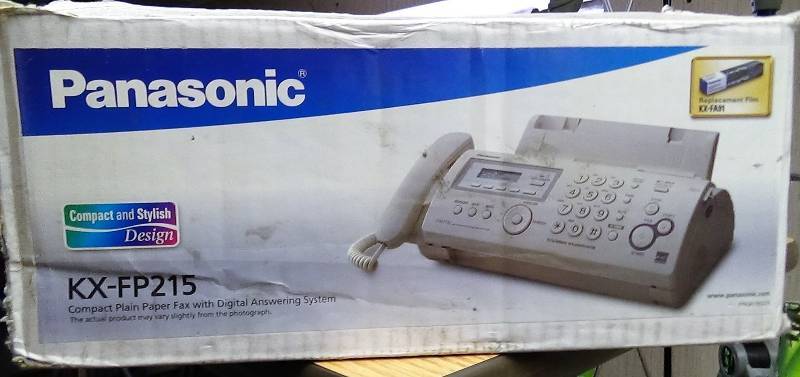 lot 3064 image: Compact Plain Paper Faxcopier with Answering System