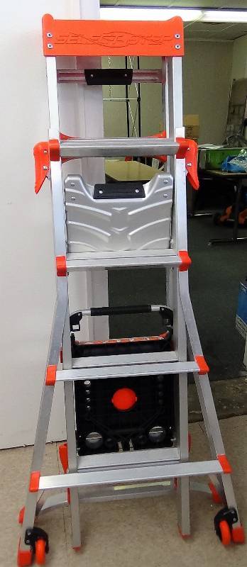 lot 3025 image: Little Giant Select Step 5-Feet to 8-Feet 300-Pound Duty Rating Adjustable Step ladder