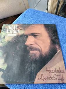 lot 497 image: Gene Watson heartaches love and stuff MCA 5520 no scratches