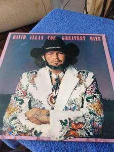 lot 503 image: David Allen coe greatest hits PC 35627 no scratches