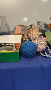 lot 1494 image: flat full of arts supplies