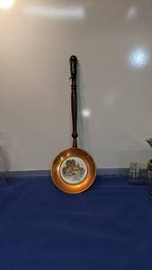 lot 1495 image: copper wall hanging made in England hanging