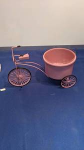 lot 1520 image: bicycle flower pot holder