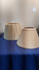 lot 1533 image: two lamp shades