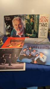 lot 1568 image: six record Kenny Rogers Jan and Dean John Mathis sound of adoration and two Statler Brothers