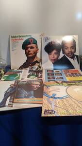 lot 1570 image: 6 records the Green Bay Peabo Bryson Roberta flack the sound of now and when MGM recording now Mel Tillis country music collection