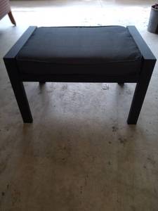 lot 2072 image: brand new Tortuga outdoor weatherproof bench brand new put together from box