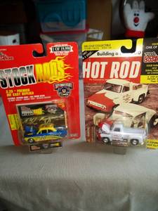 lot 2085 image: racing champions Ted Musgrave 50 Ford and Socal speed shop 53 ford