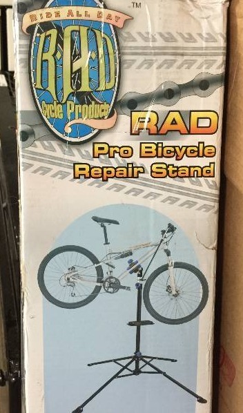 lot 7202 image: RAD Cycle Products Pro Mechanic Bicycle Repair Stand