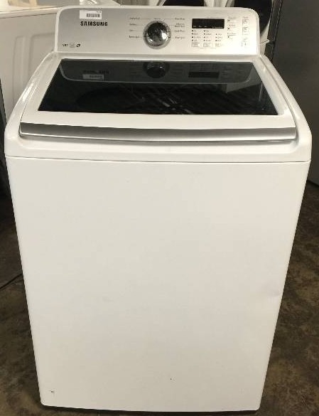 lot 7187 image: Samsung WA422PRHDWR  27 Inch Top-Load Washer with 4.2 cu. ft. Capacity, 9 Wash Cycles, 5 Options,