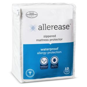 lot 55947 image: AllerEase Waterproof Allergy Protection Zippered Twin Mattress Protector