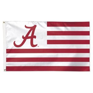 lot 55961 image: Alabama Crimson Tide Official NCAA 3 X 5 Banner Flag by Wincraft
