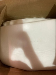 lot 55974 image: convulted egg shell Cold foam mattress topper Queen