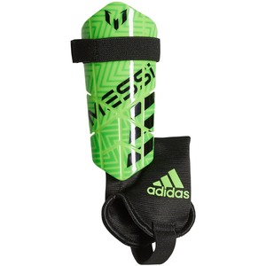 lot 55980 image: adidas Youth Messi 10 Soccer Shin Guards