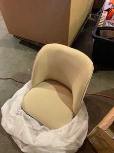 lot 66464 image: Tehya Uphosltered Side Chair Color Creme