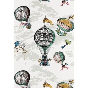 lot 66492 image: Exuberant Balloons 15��x27�� Wallpaper Roll