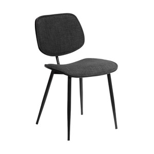 lot 66500 image: Mohegan Upholstered Side Chair (Set of 2). Charcoal Color