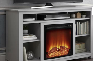 lot 10336 image: Burleigh TV Stand for TVs up to 55 (Open Box)