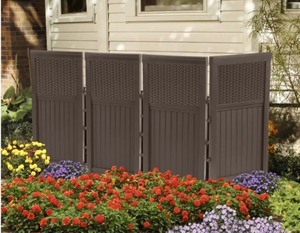 lot 10344 image: 4 ft. H x 2 ft. W Vinyl Privacy Screen