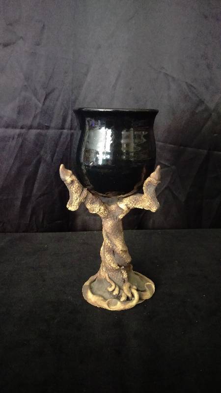 lot 62 image: Dragon Claw Chalice