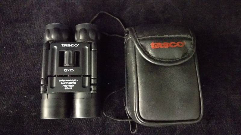 lot 72 image: Tasco Binoculars with Softcase