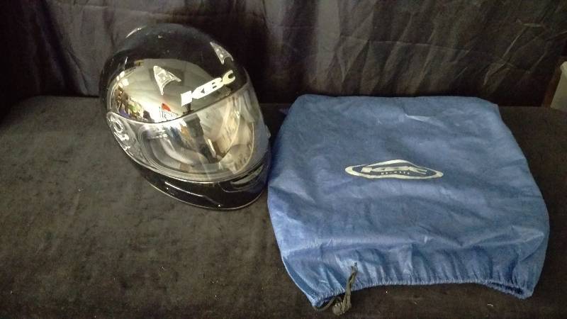 lot 74 image: KBC Motorcycle Helmet TK-8 Size S