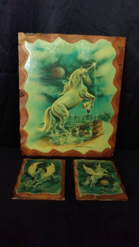 lot 80 image: Unicorn Art