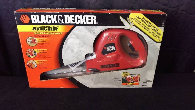 lot 112 image: Black & Decker NaviGator Powered HandsawJigsaw