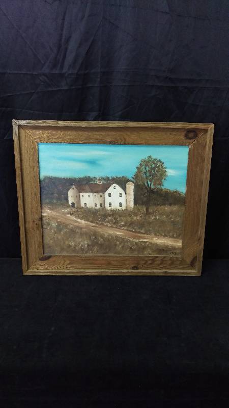 lot 143 image: Vintage Rustic Primitive Wall Art