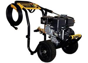 lot 1013 image: DEWALT 3600 PSI at 2.5 GPM HONDA GX200 with AAA Triplex Pump Cold Water Professional Gas Pressure Washer -- NO ACCESSORIES -- MSRP $599