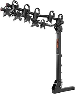 lot 1050 image: CURT 5-Bike Premium Hitch Mounted Bike Rack -- MSRP $201.01