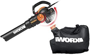 lot 1066 image: Worx 70 MPH 620 CFM 12-Amp Electric 3-in-1 BlowerMulcherYard Vacuum Handheld Trivac with Shoulder Strap -- MSRP $125.13