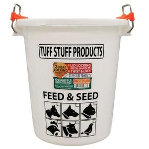 lot 1119 image: Tuff Stuff Feed and Seed Storage 17 gal -- MSRP $31.99