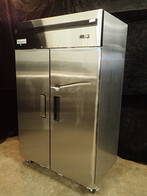 lot 3480 image: Supera 52 Solid Door Reach-In Refrigerator (R2R-1)