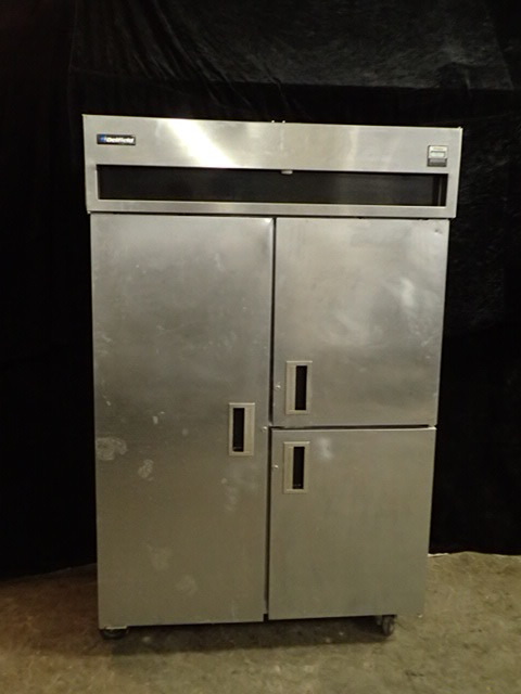 lot 3492 image: Delfield Triple Door Cooler on Casters