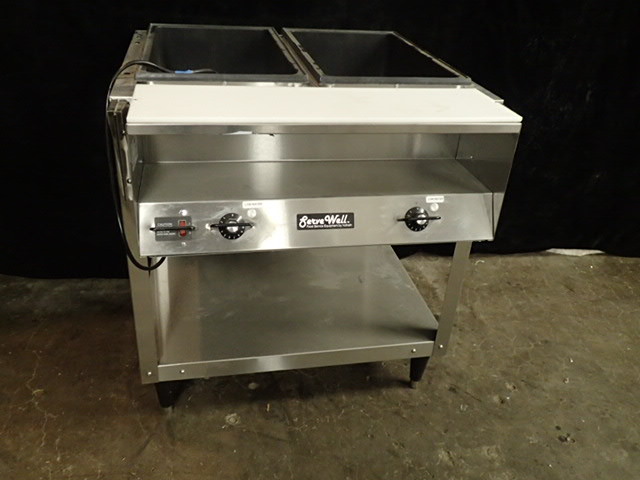 lot 3509 image: Vollrath Servewell 2 Bay Steam Well