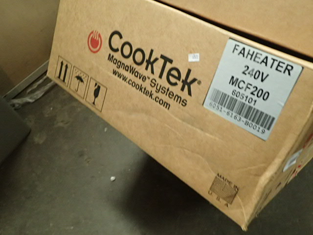 lot 3561 image: Cooktek Magna Wave Induction Burner