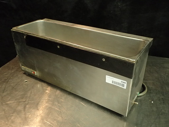 lot 3589 image: Wells Half Size Countertop Steam Well