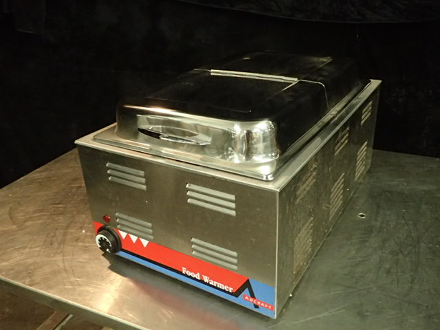 lot 3592 image: Adcraft Countertop Full Size Steam Well with Lid