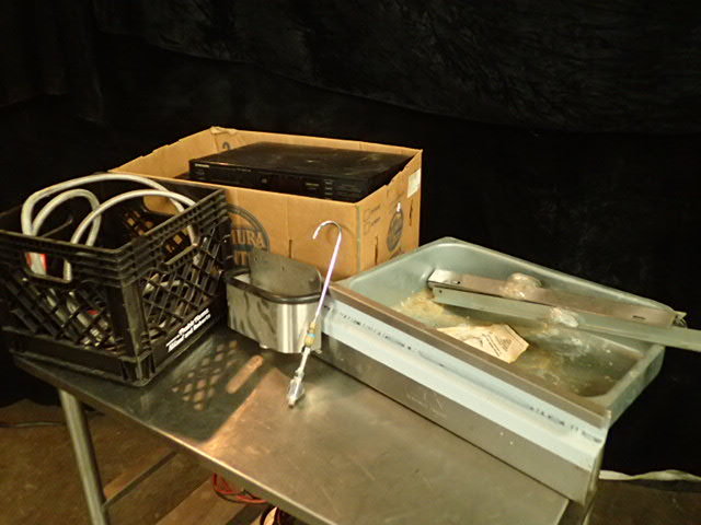 lot 3625 image: Stainless Add On Drawer w Slides and...