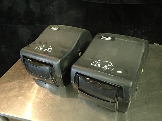lot 3631 image: Lot of Two Paper Towel Dispensers