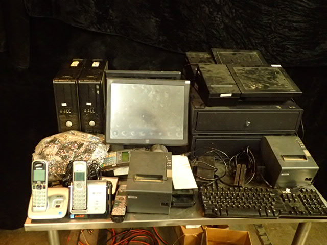 lot 3654 image: Lot of POS and Two Computers