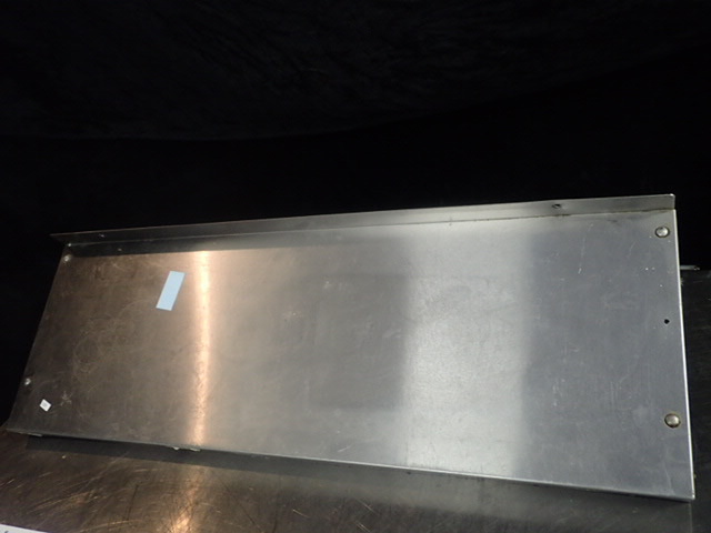 lot 3732 image: Stainless Steel Wall-Mount Shelf
