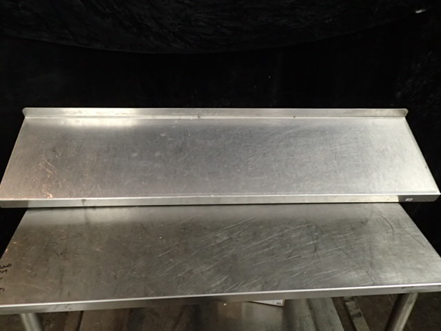 lot 3778 image: Stainless Steel Wall Shelf