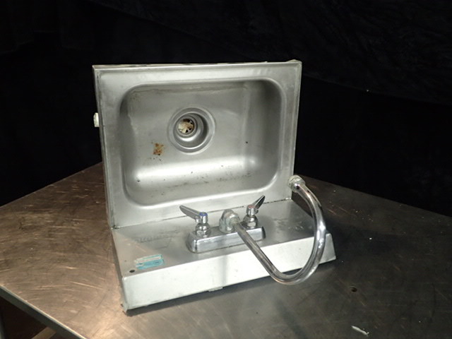 lot 3822 image: Advance Stainless Drop in Hand Sink